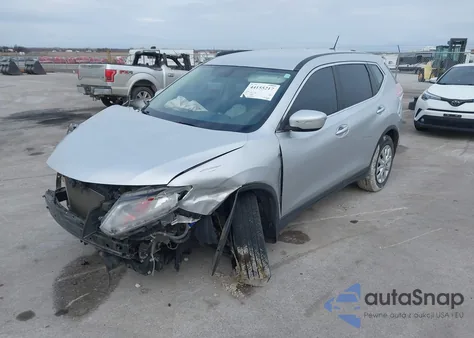 2015 Nissan Rogue S из США, поврежденный, VIN KNMAT2MT8FP577516